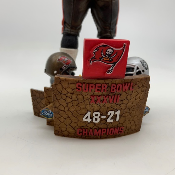 VTG Tampa Bay Buccaneers Super Bowl Champs Brad Johnson Collectible Bobblehead - Picture 11 of 17